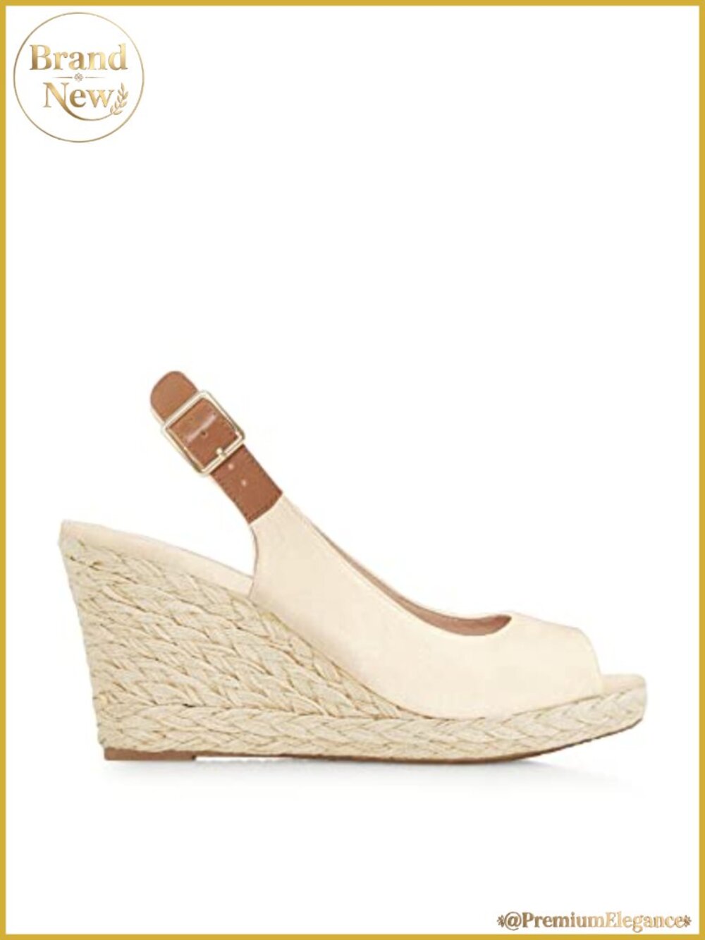 Juliet Holy Womens Peep Toe Espadrille Wedge Sandals Ankle Strap Slingback